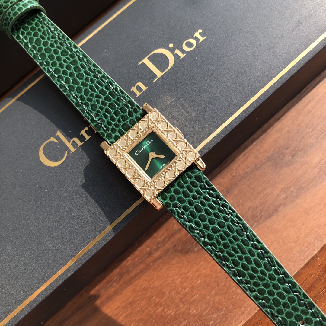 [TOP] Christian Dior Watch 19×19mm - Green