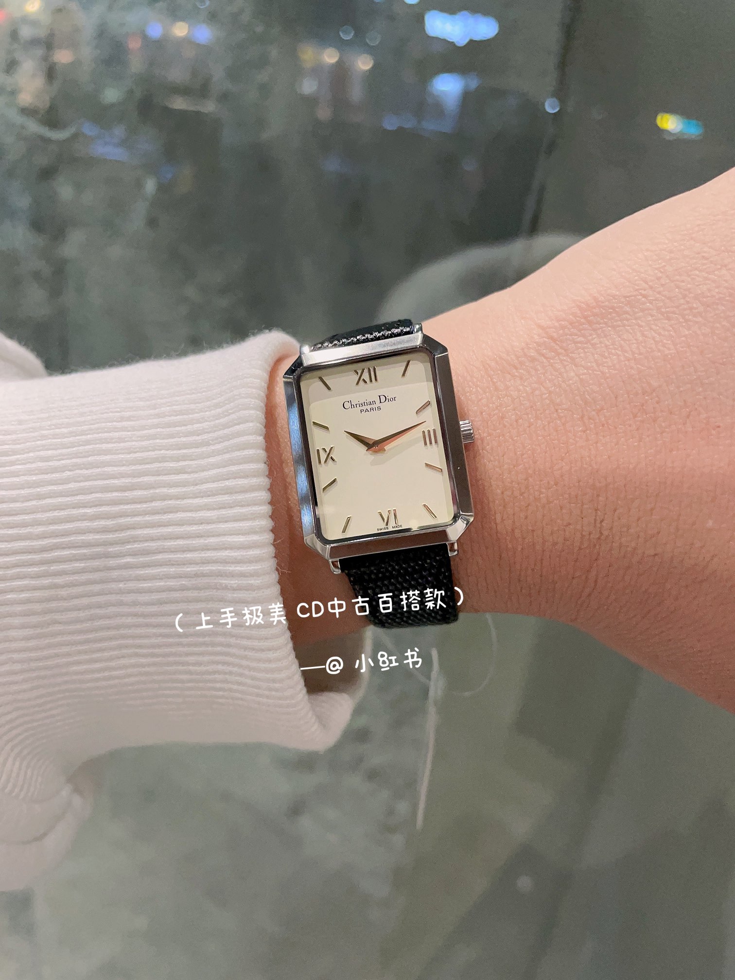 [TOP] Christian Dior Malice Watch 26x32mm - Black