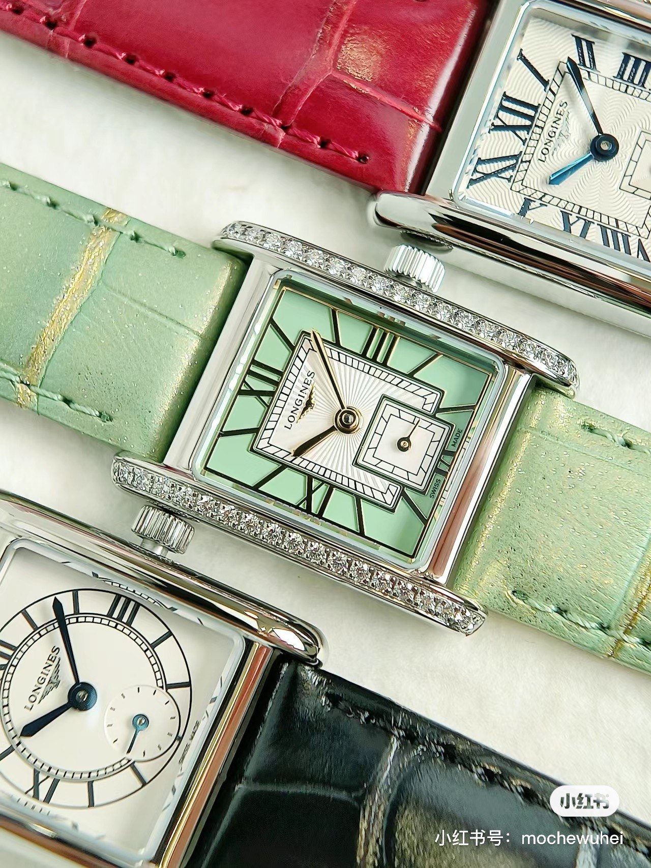 [TOP] LONGINES Watch - Mint Green