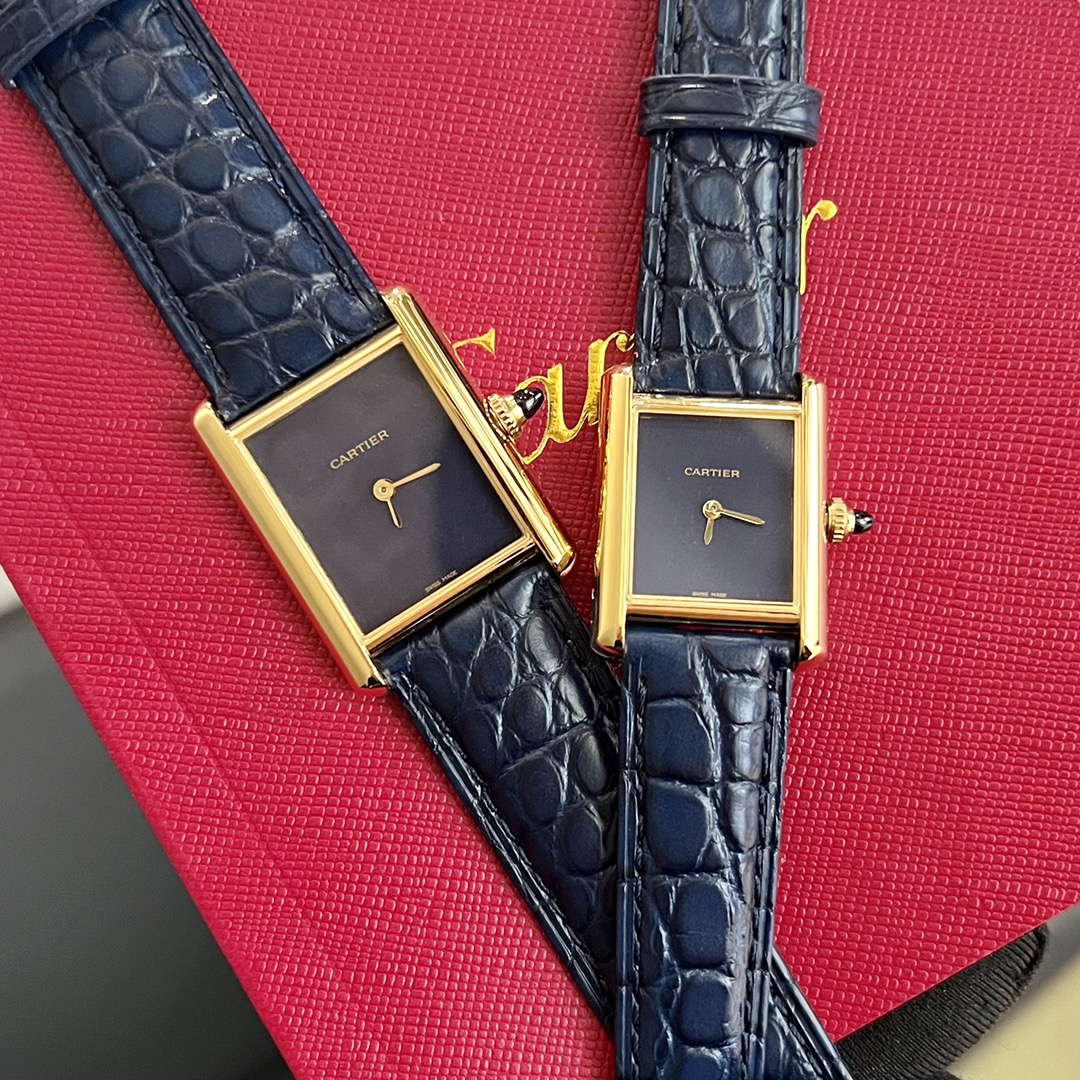 [TOP] Cartier Tank Must Watch - 3 Color