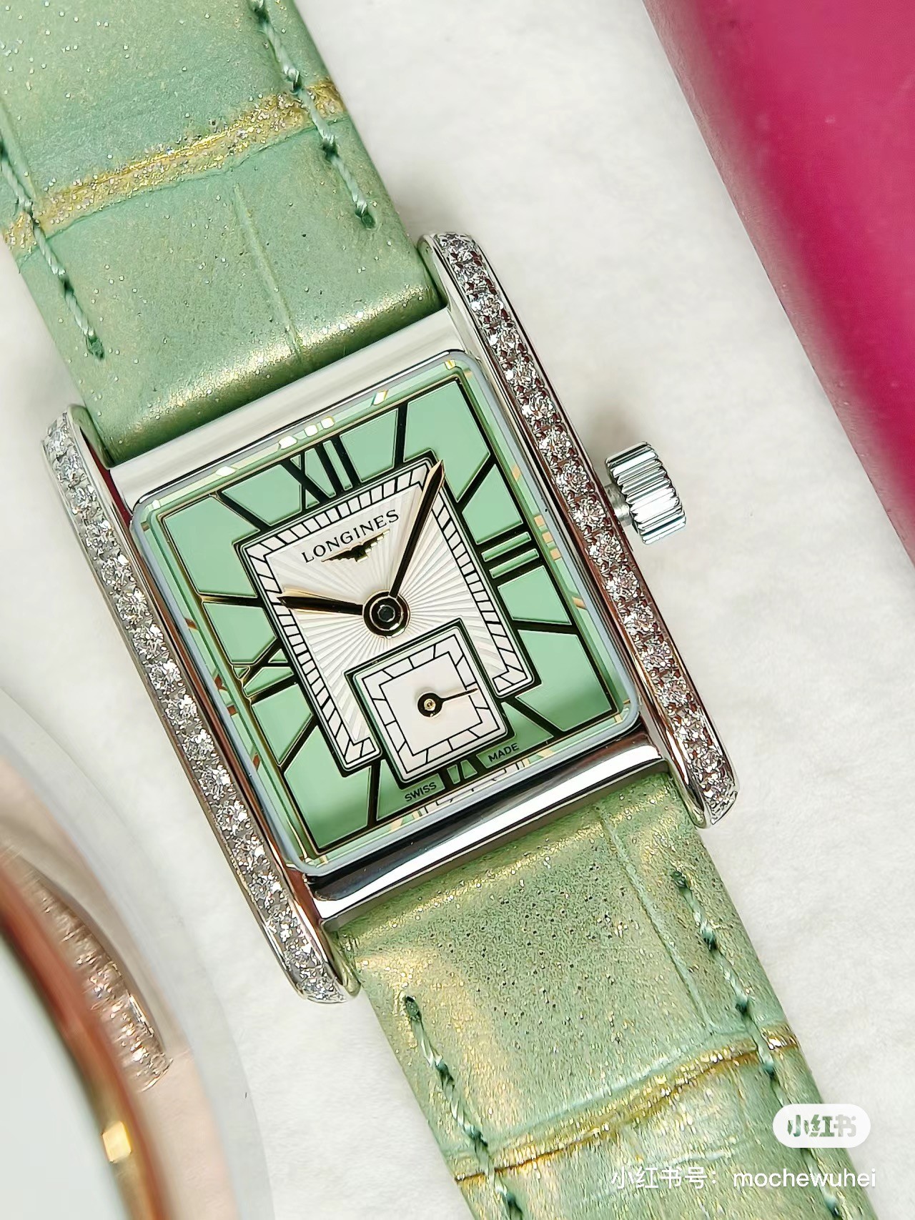 [TOP] LONGINES Watch - Mint Green