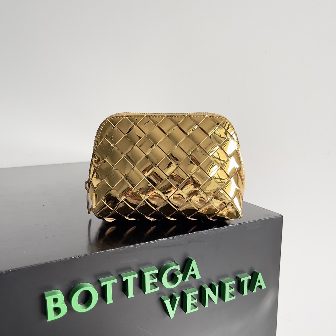 [TOP] Bottega Veneta BV Knitted Makeup Bag - 2 Colour