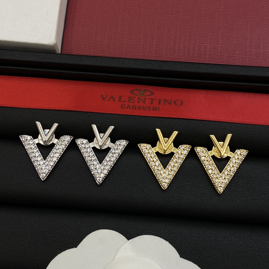 [TOP] VALENTINO Earrings-2 Colors