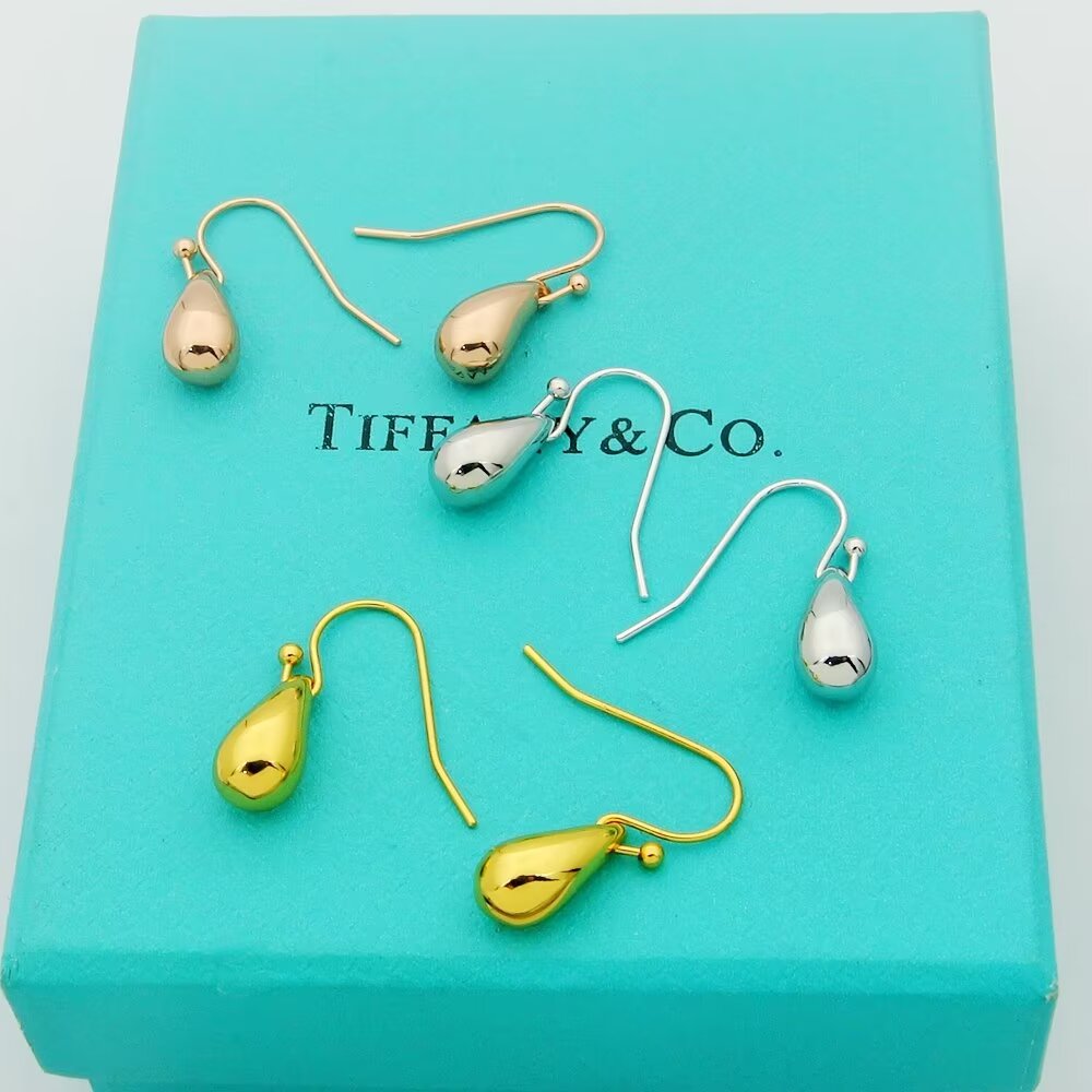 [TOP] Tiffany & Co.Ox Horn Earrings - 3 Colors