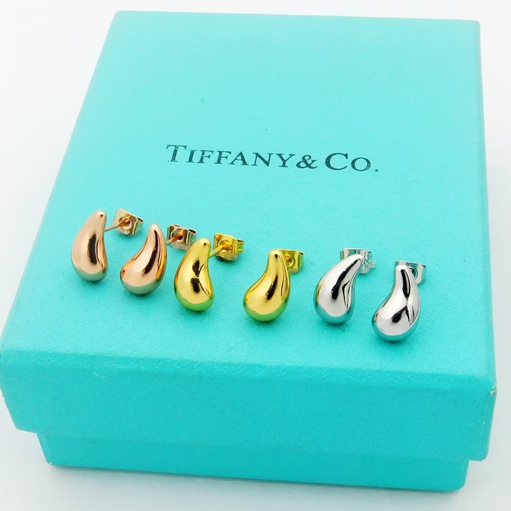 [TOP] Tiffany & Co.Ox Horn Earrings - 3 Colors
