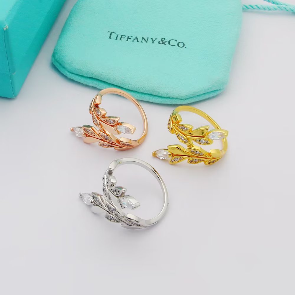 [TOP] Tiffany and Co. Paper Flowers Ring-3 Colors
