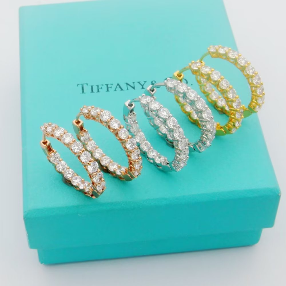 [TOP] Tiffany & Co. Diamond Earrings - 3 Colors