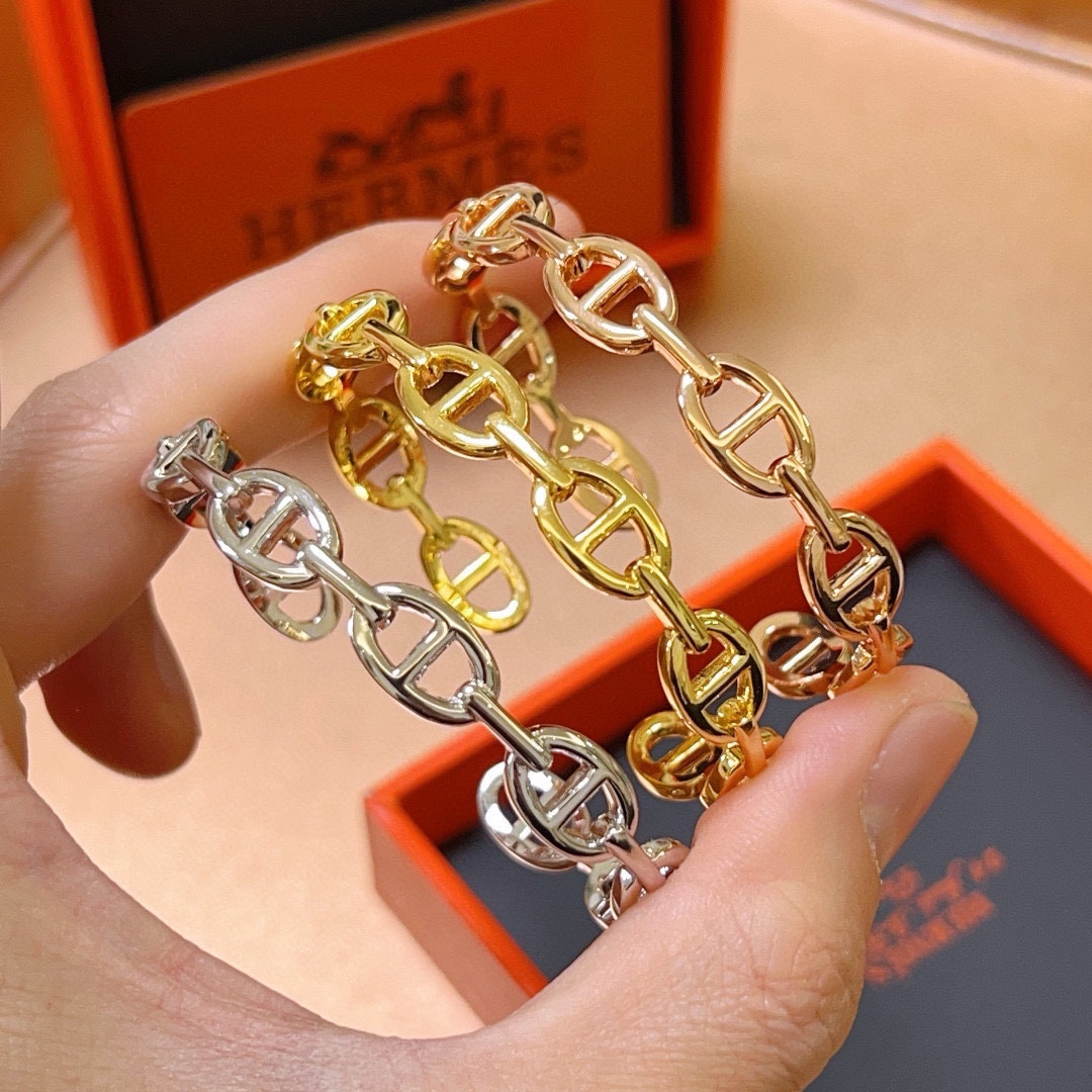 [TOP] HERMES Bracelet-3 Colors