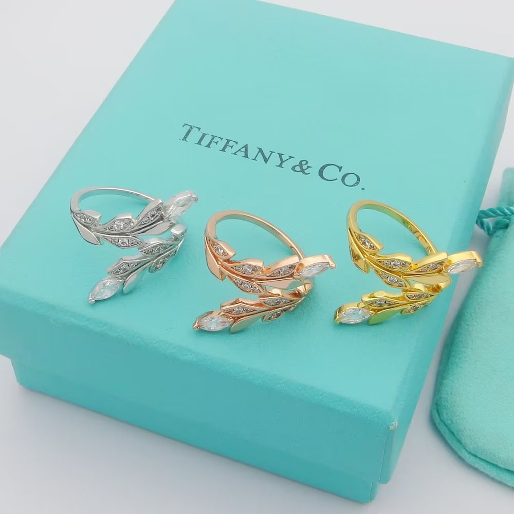 [TOP] Tiffany and Co. Paper Flowers Ring-3 Colors