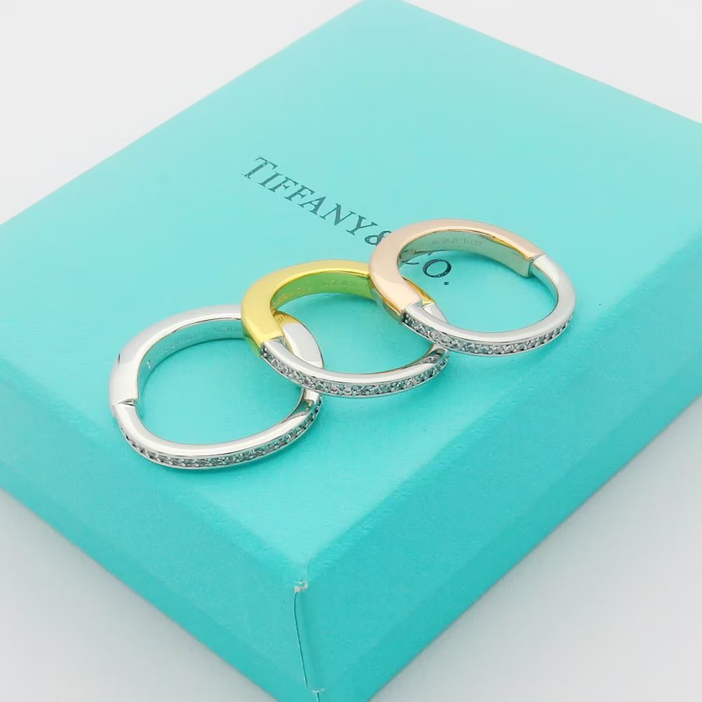 [TOP] Tiffany and Co. Lock Ring-3 Colors
