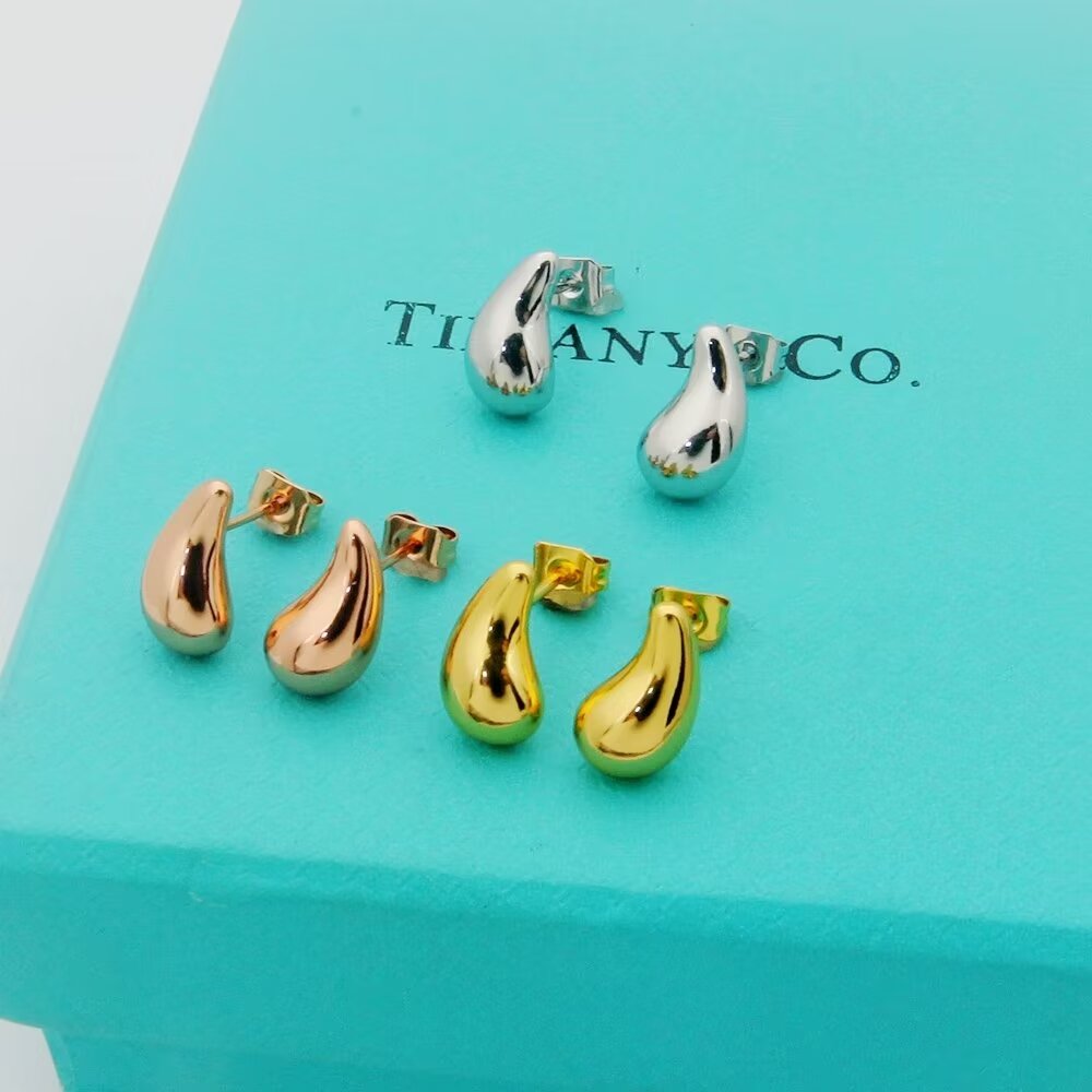 [TOP] Tiffany & Co.Ox Horn Earrings - 3 Colors