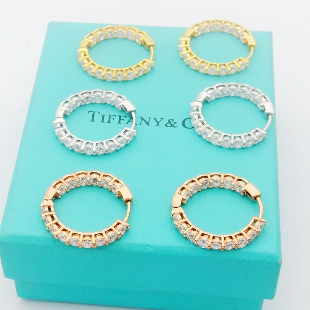 [TOP] Tiffany & Co. Diamond Earrings - 3 Colors