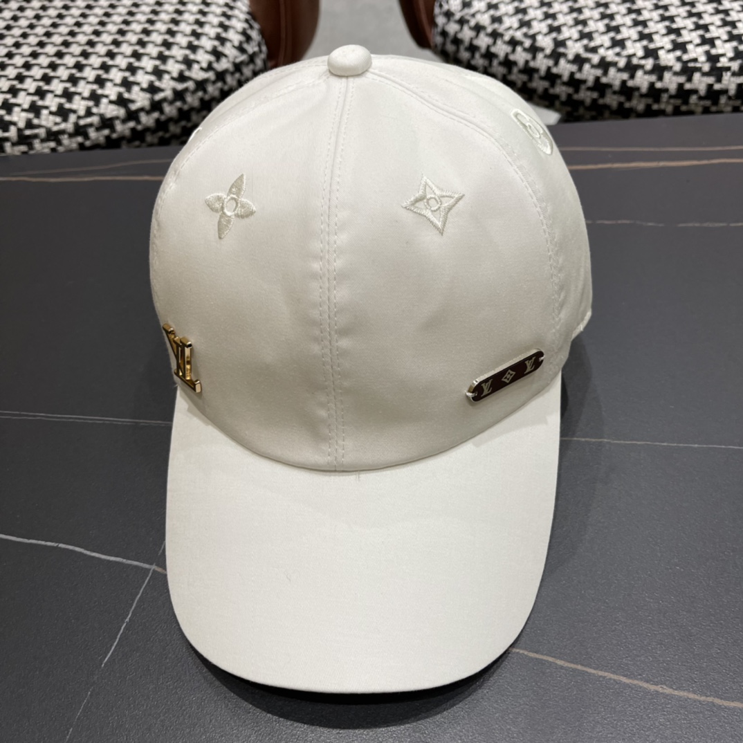 [TOP] Louis Vuitton LV Baseball Cap - 3 Colors