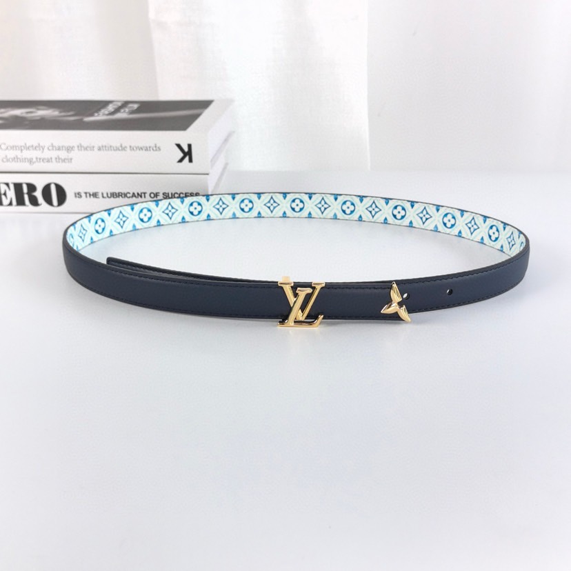 [TOP] Louis Vuitton LV Double Sided Waistbandt - 2.0CM