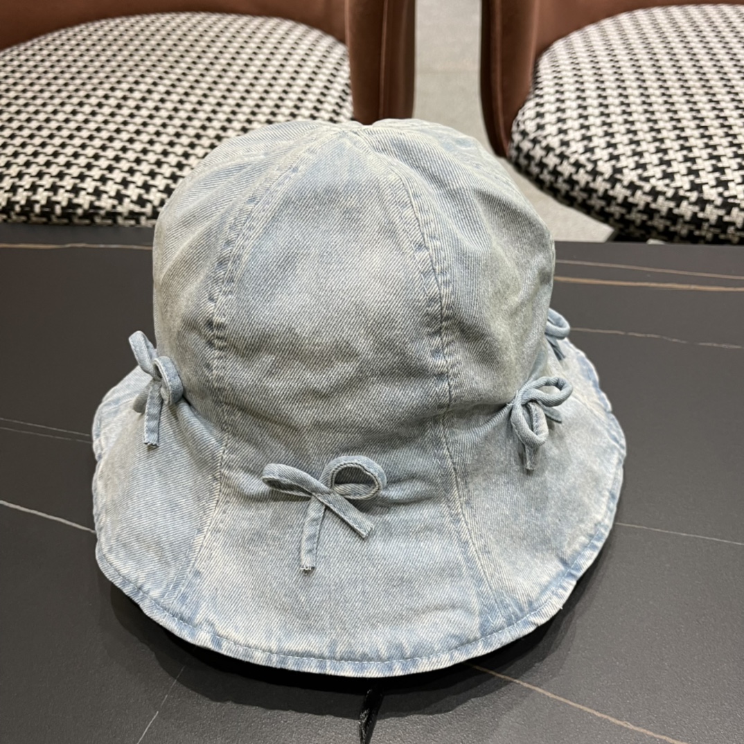 [TOP] CHANEL Cowboy Fisherman Hat - 3 Colour
