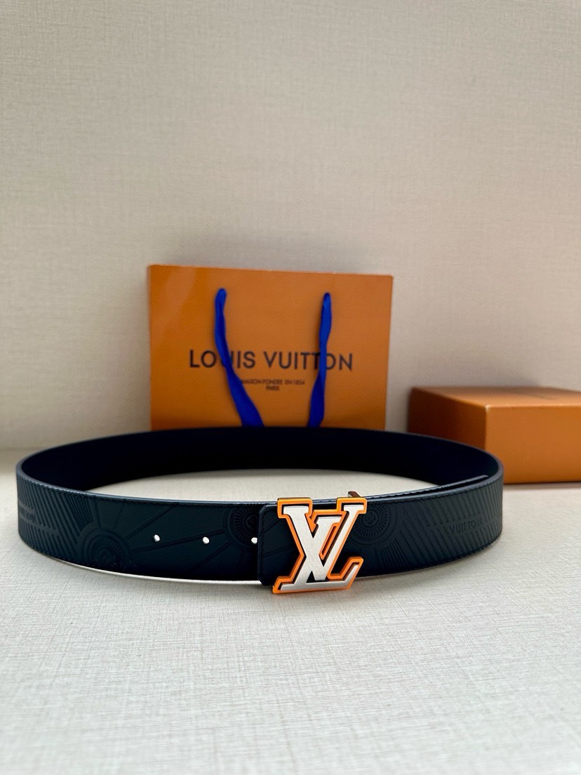 [TOP] Louis Vuitton LV Classic Belt - 4.0CM