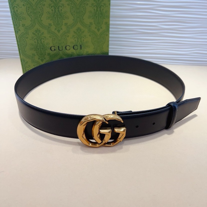 [TOP] GUCCI Classic Belt - Black