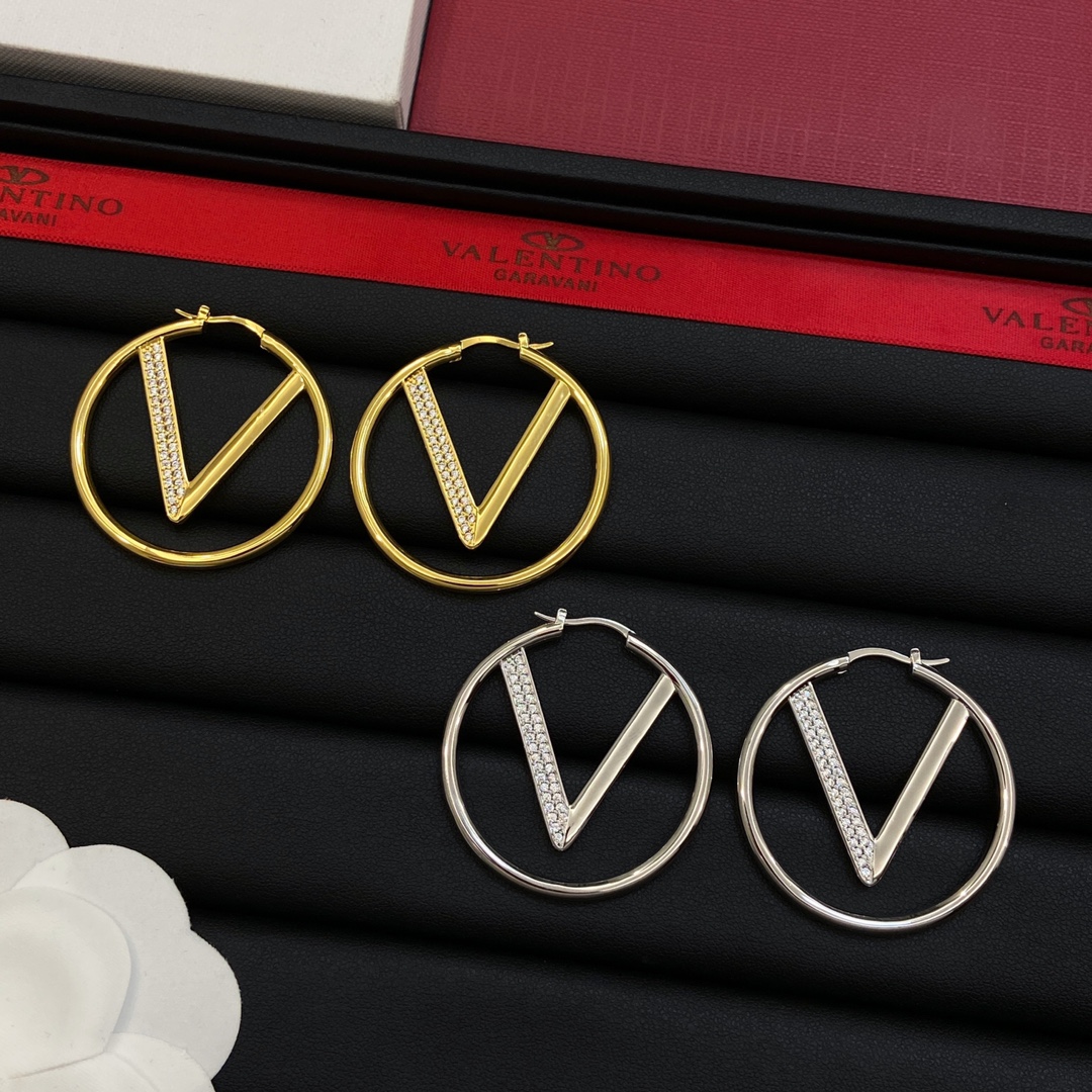 [TOP] VALENTINO Earrings-2 Colors