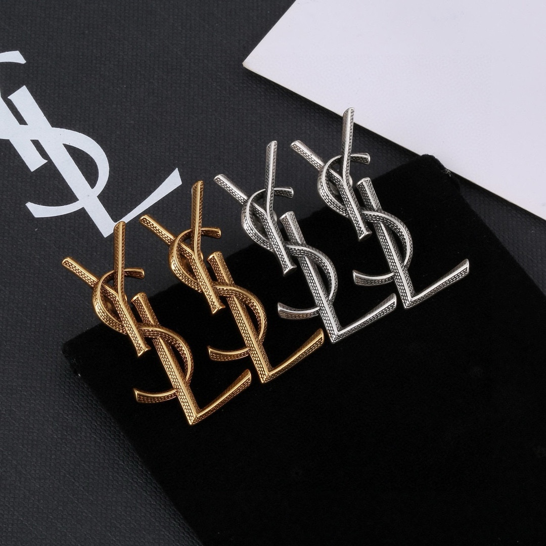 [TOP] Yves Saint Laurent YSL Earrings - 2 Colors