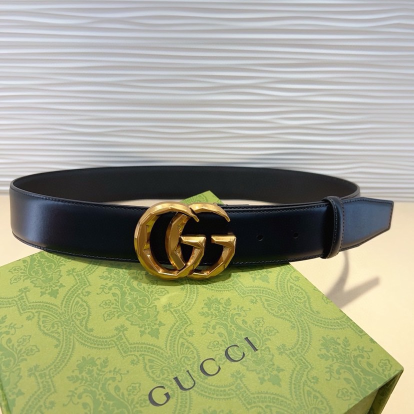 [TOP] GUCCI Classic Belt - Black