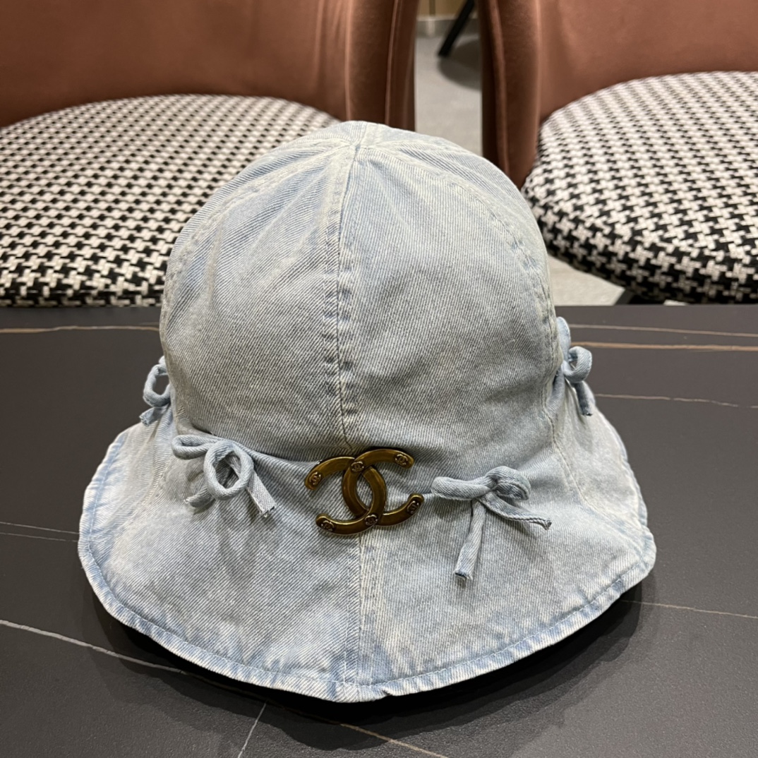 [TOP] CHANEL Cowboy Fisherman Hat - 3 Colour