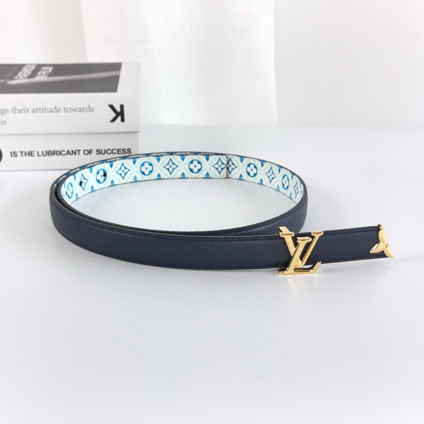 [TOP] Louis Vuitton LV Double Sided Waistbandt - 2.0CM