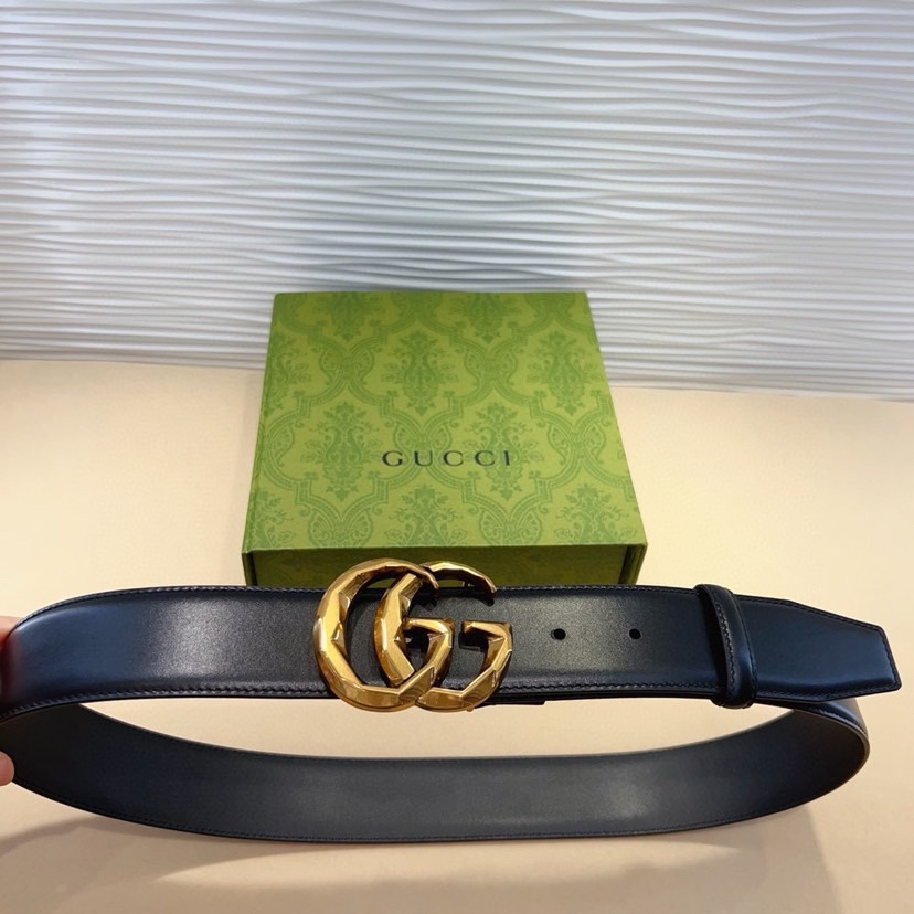 [TOP] GUCCI Classic Belt - Black