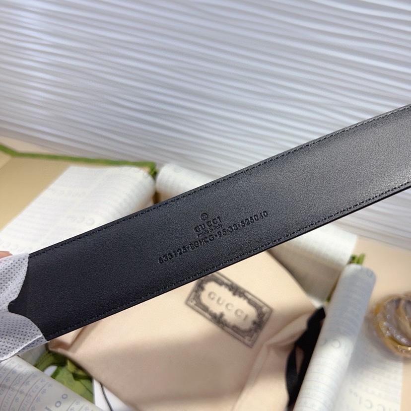 [TOP] GUCCI Classic Belt - Black