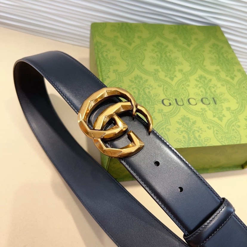 [TOP] GUCCI Classic Belt - Black