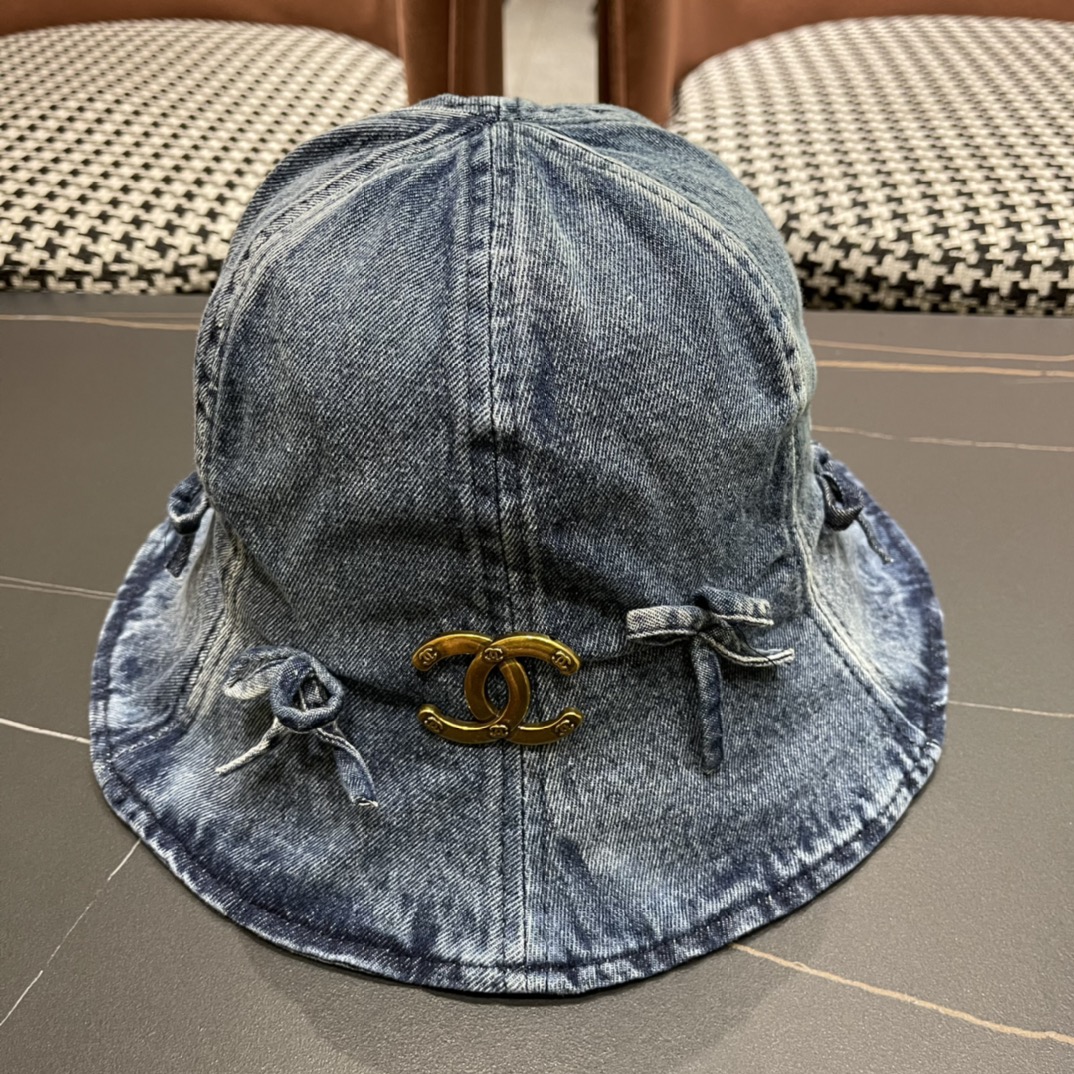 [TOP] CHANEL Cowboy Fisherman Hat - 3 Colour