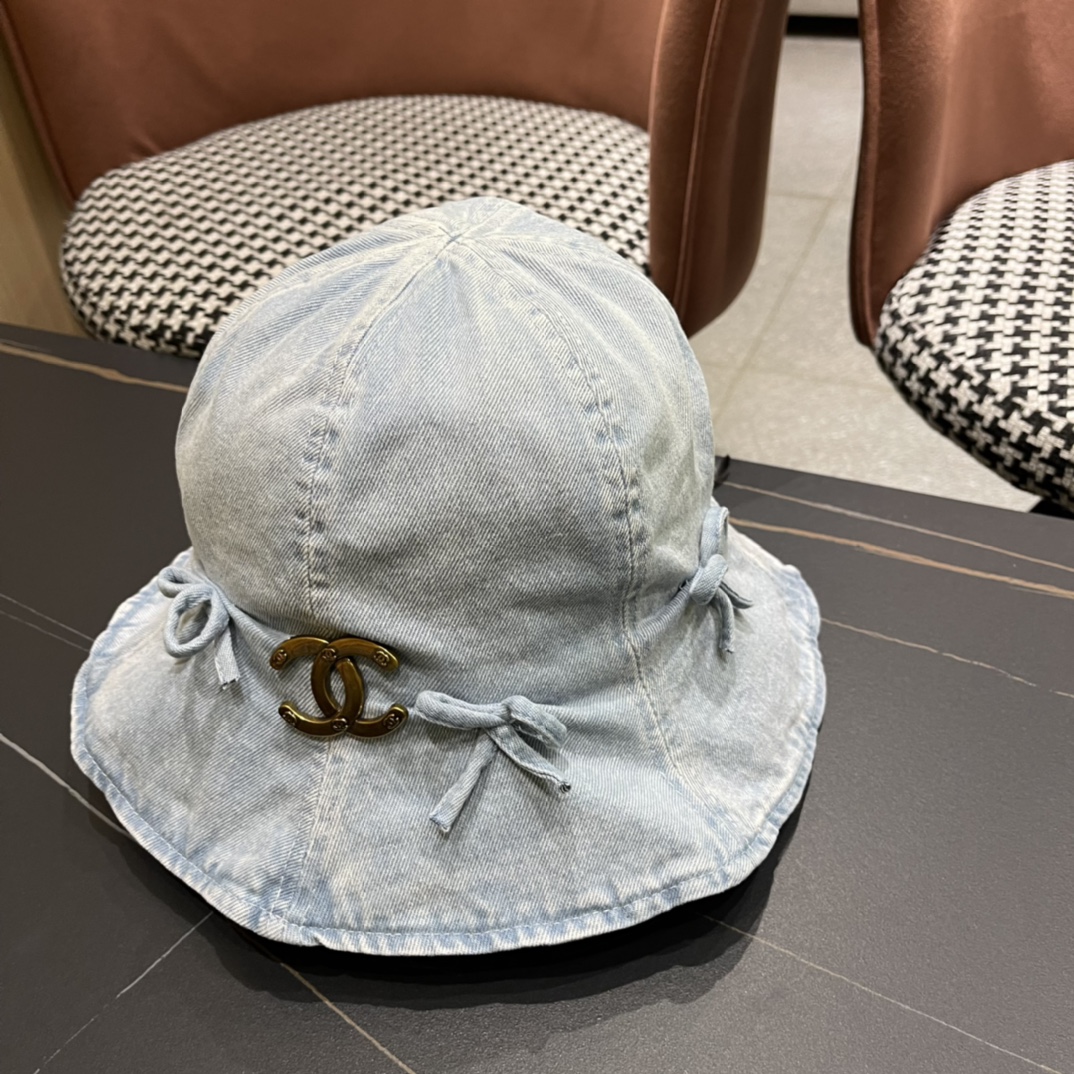 [TOP] CHANEL Cowboy Fisherman Hat - 3 Colour