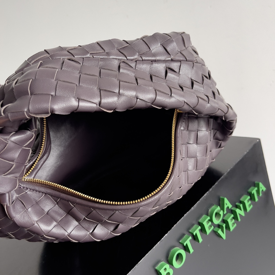 [TOP] Bottega Veneta BV Jodie Bag Teen 36x21x13cm - Grape Purple