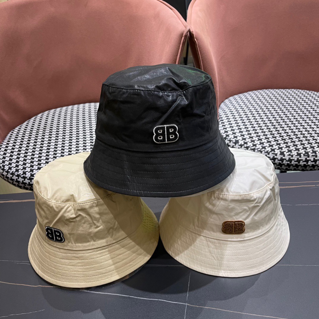 [TOP] BALENCIAGA Sunscreen Fisherman Hat - 3 Colors