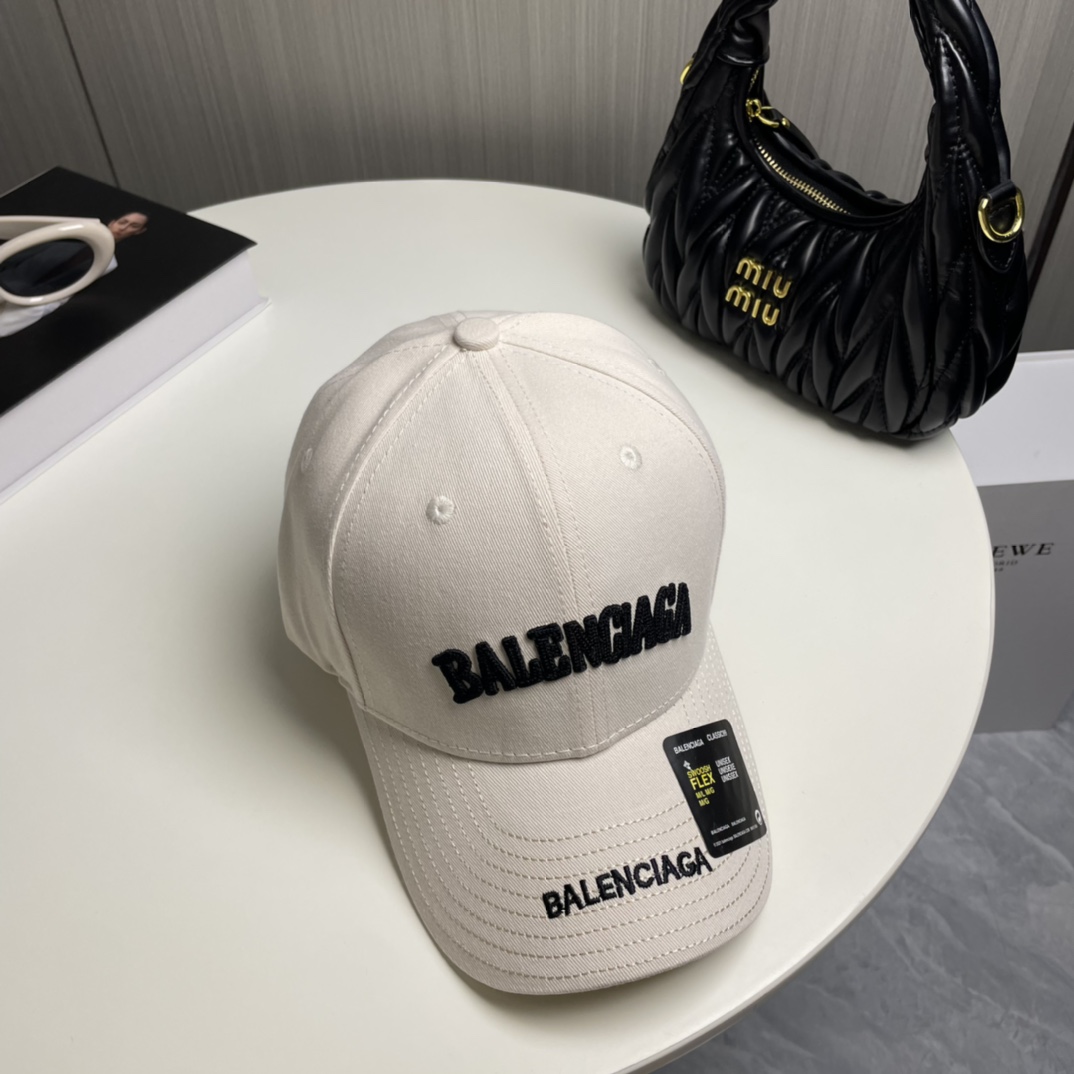 [TOP] BALENCIAGA Baseball Cap - 5 Colors