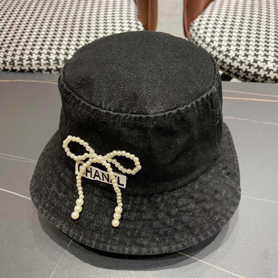 [TOP] CHANEL Cowboy Fisherman Hat - 3 Colour