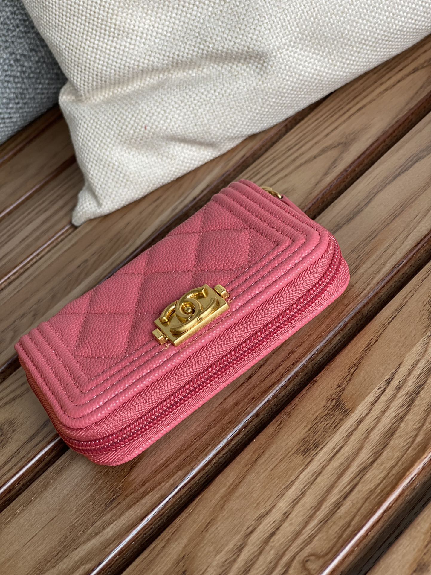 [TOP] CHANEL Wallet 11x7.5cm - 4 Colour