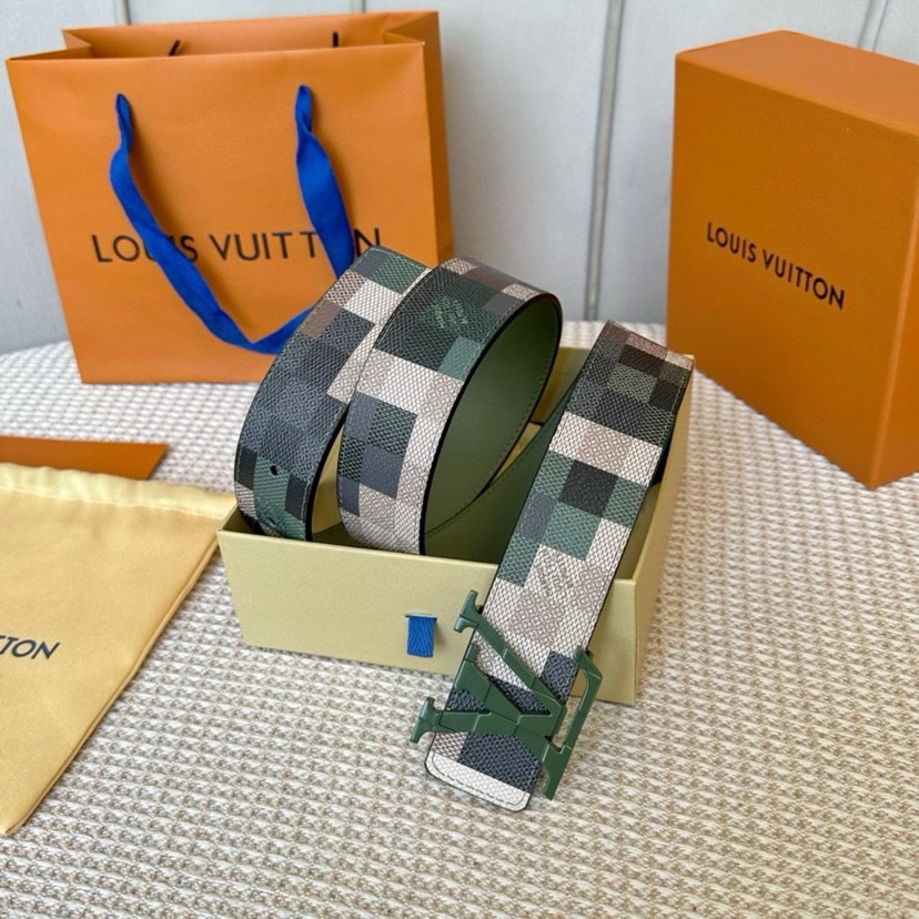 [TOP] Louis Vuitton LV Classic Belt - 4.0CM