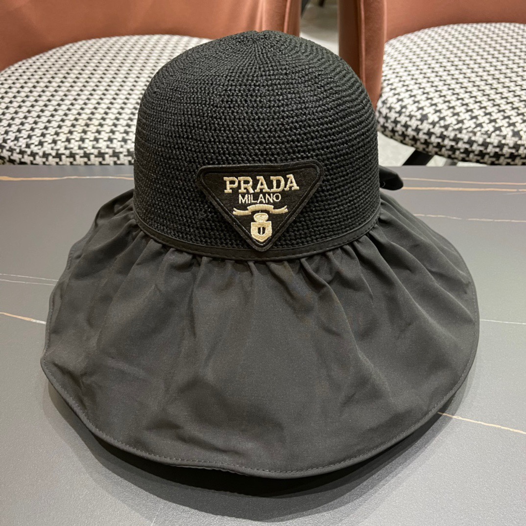 [TOP] PRADA Sunshade Fisherman Hat - 3 Color