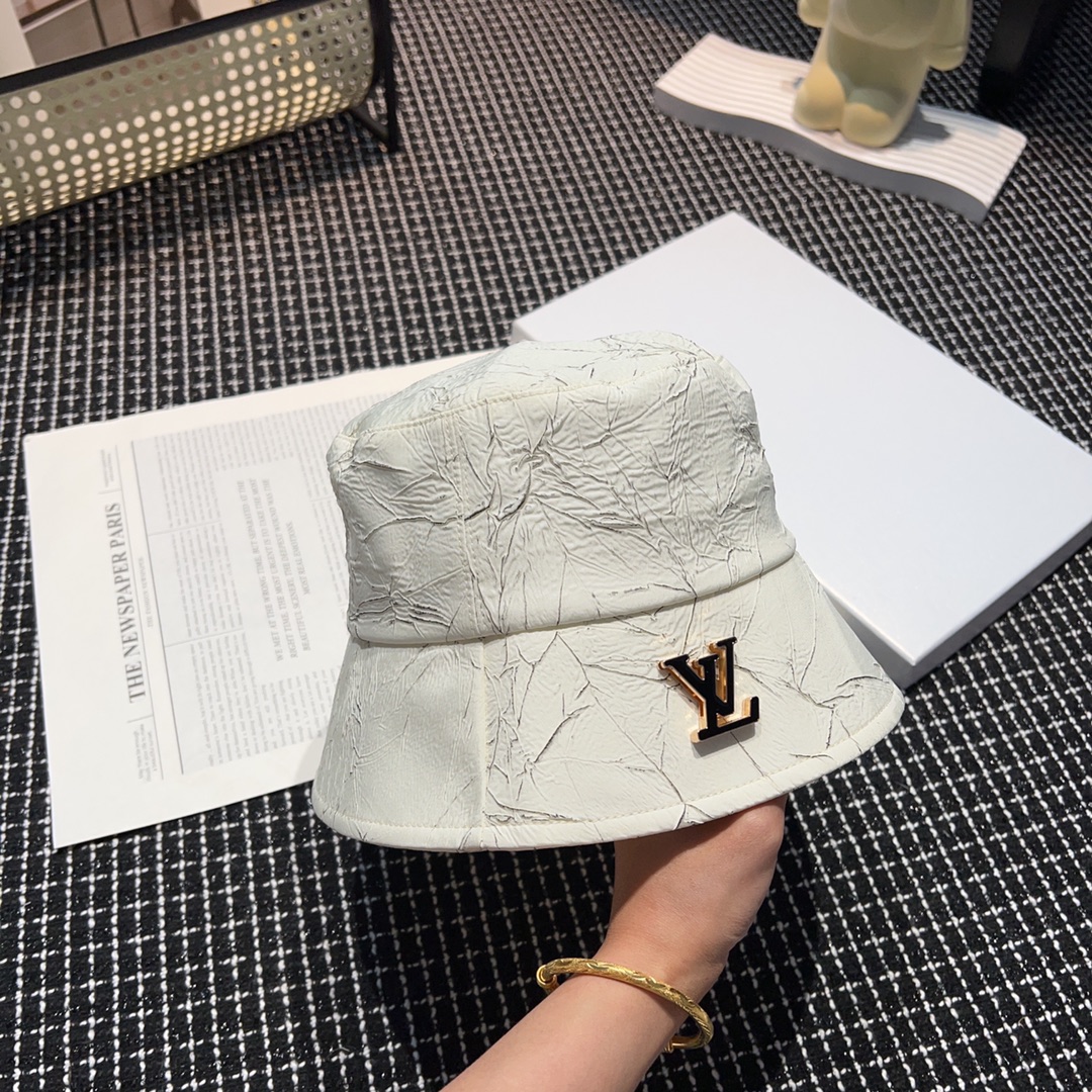 [TOP] Louis Vuitton LV Bucket Cap - 2 Colour