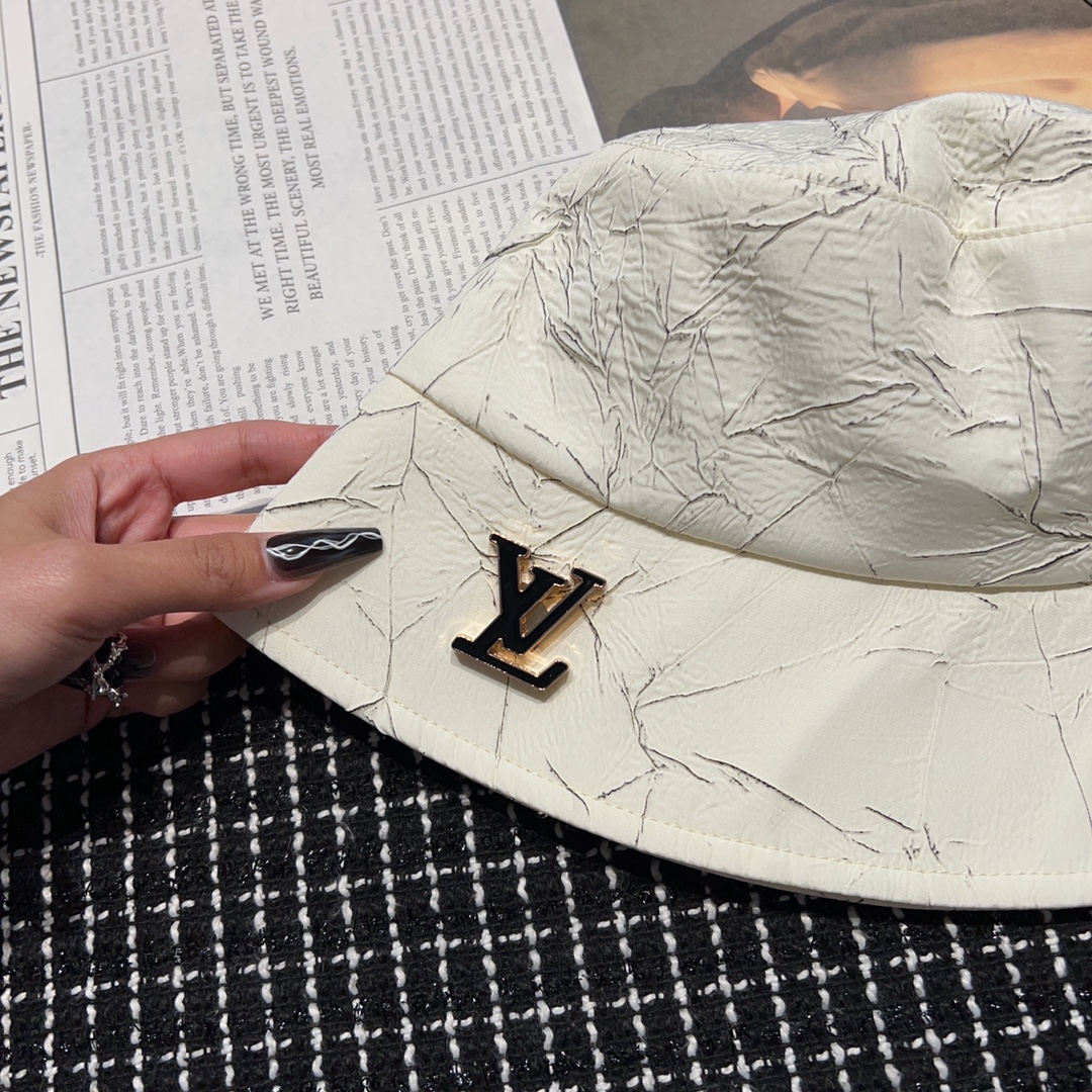 [TOP] Louis Vuitton LV Bucket Cap - 2 Colour
