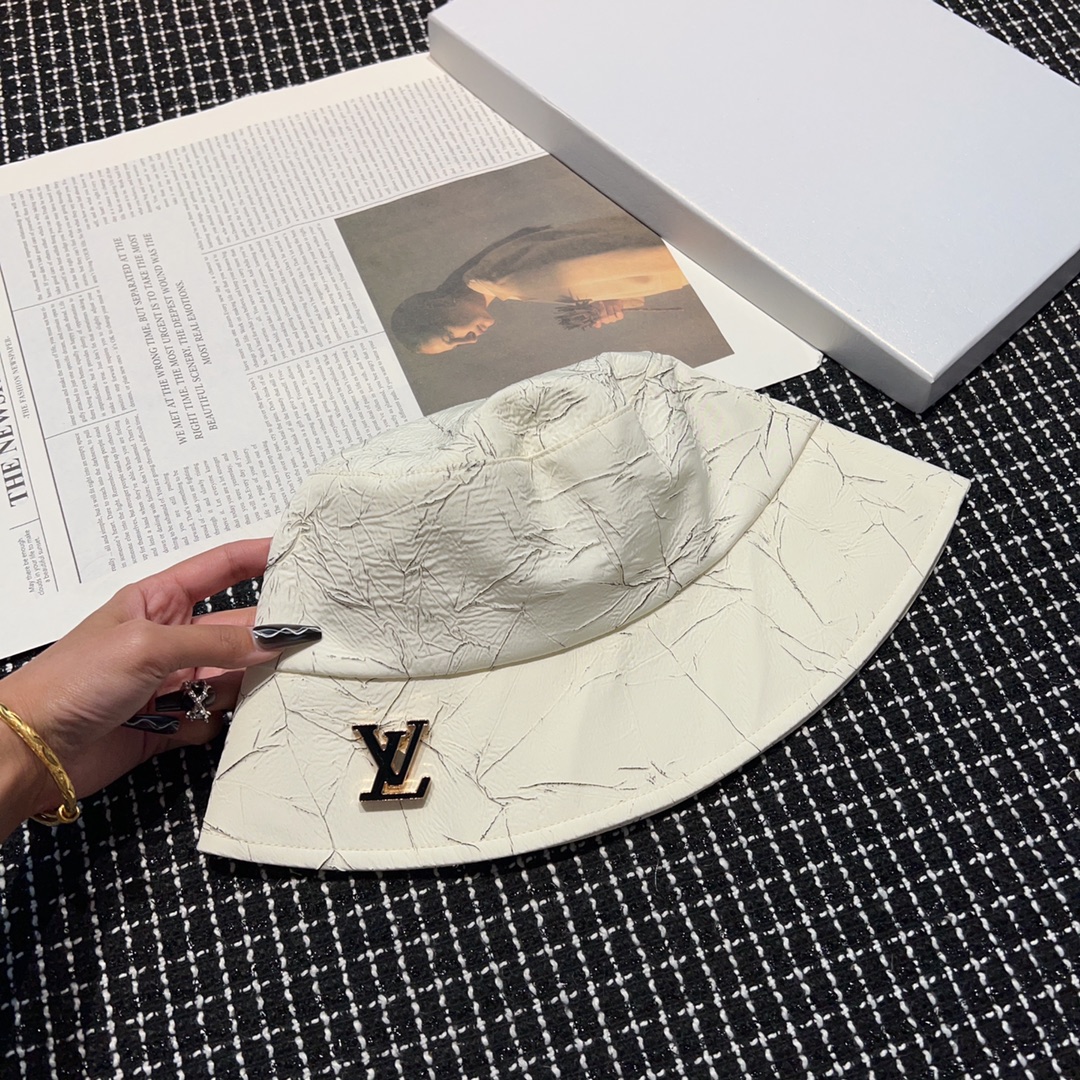[TOP] Louis Vuitton LV Bucket Cap - 2 Colour