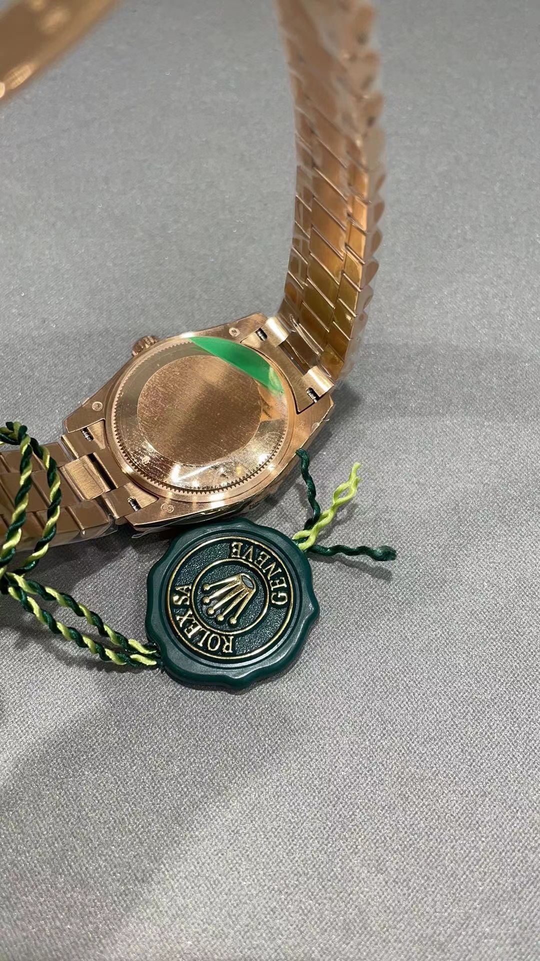 [TOP] ROLEX  White Fritillary Dial Watch 31mm - Rose Gold