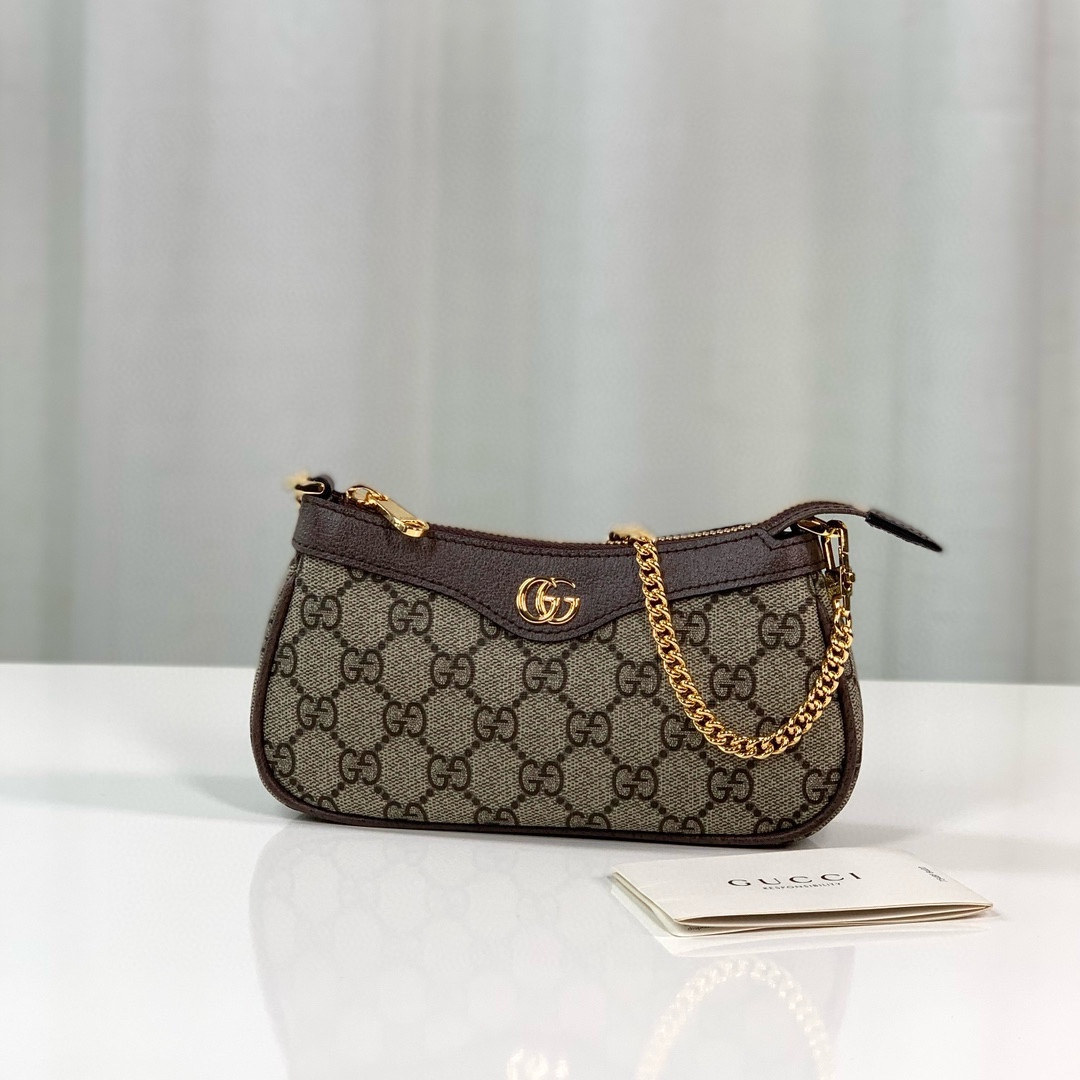 [TOP] GUCCI Ophidia Bag Mini 10X19X3cm - 2 Color