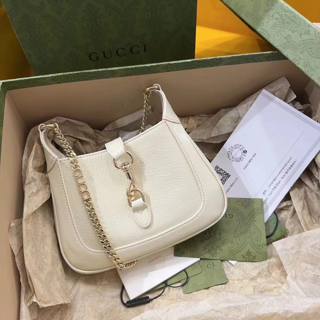 [TOP] GUCCI Jackie Notte Mini Shoulder Backpack 19.5x18x3.5cm -3 Colors