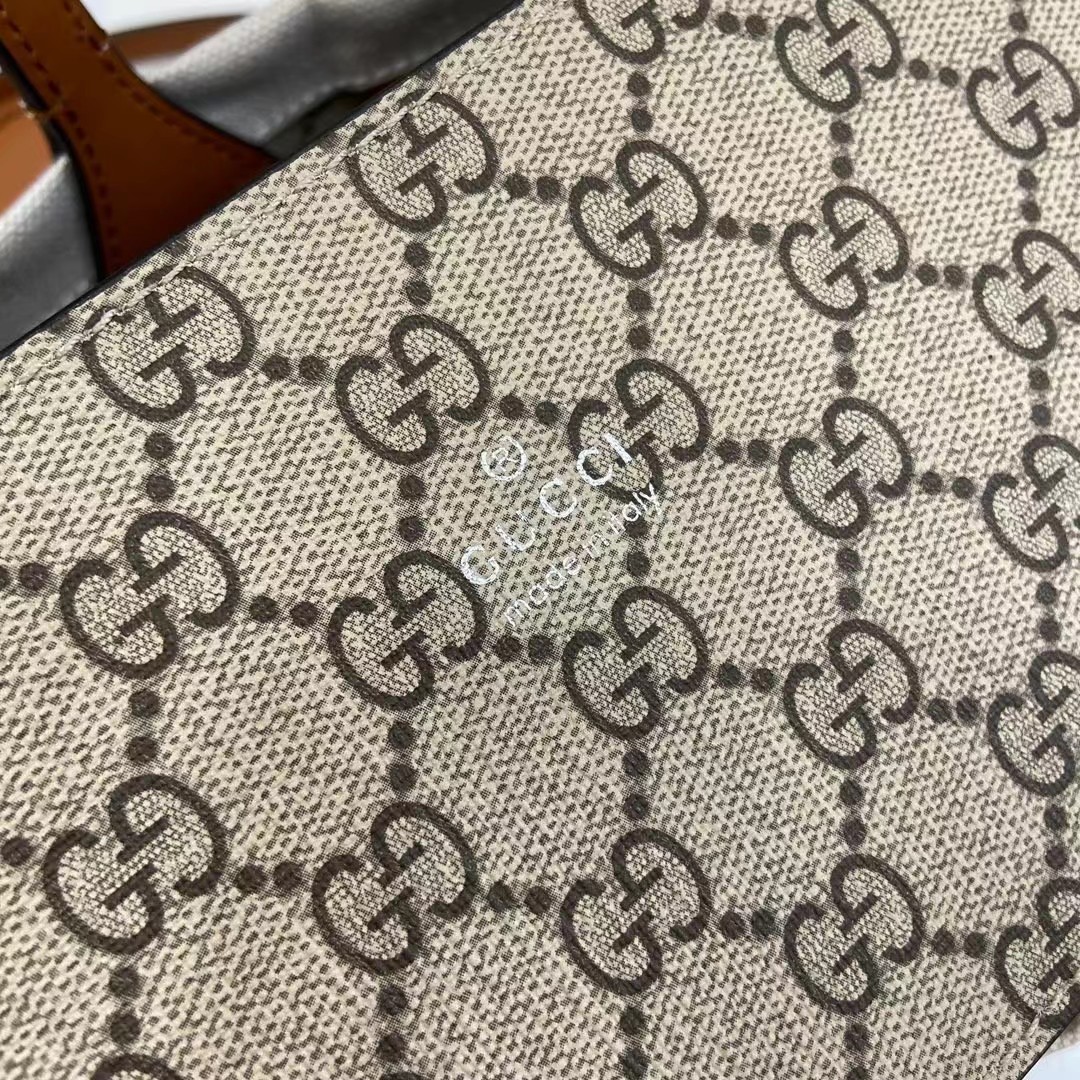 [TOP] GUCCI Tote Bag 28×19.5×12cm- White
