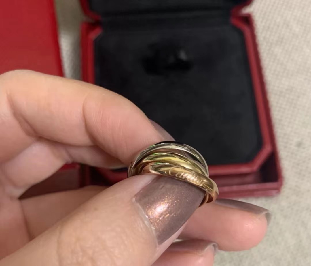 [TOP] Cartier Trinity Ring
