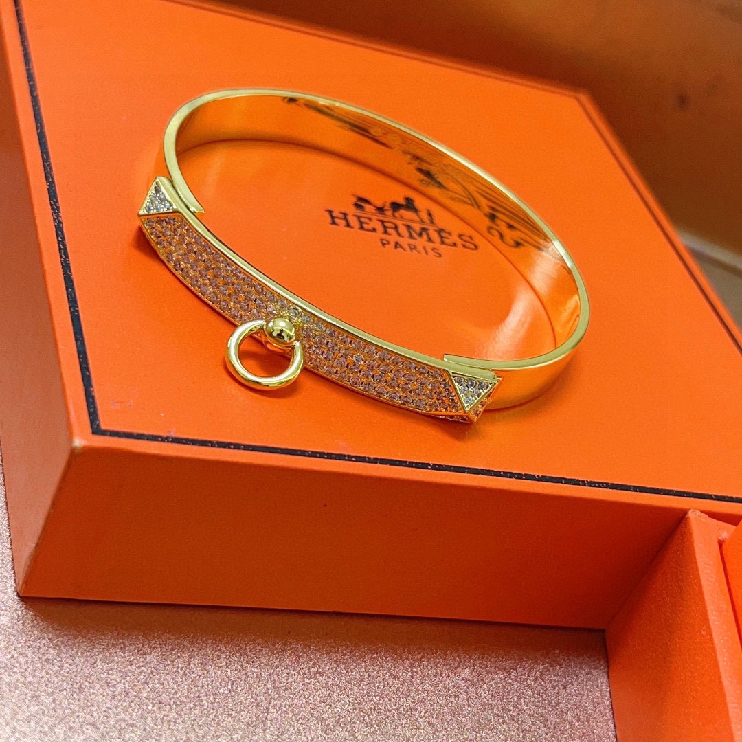 [TOP] HERMES Bracelet-Gold