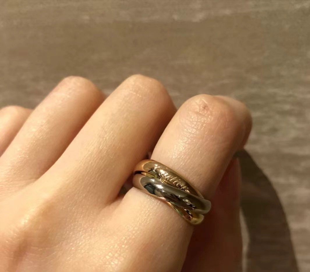 [TOP] Cartier Trinity Ring
