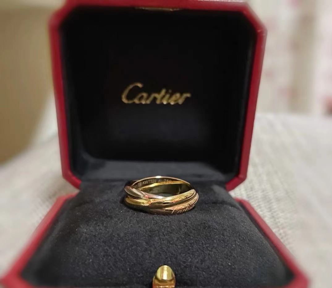[TOP] Cartier Trinity Ring