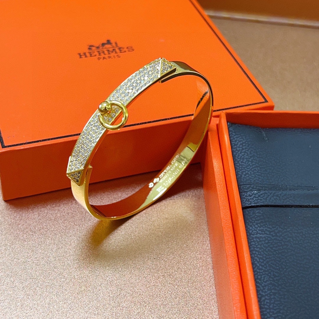 [TOP] HERMES Bracelet-Gold